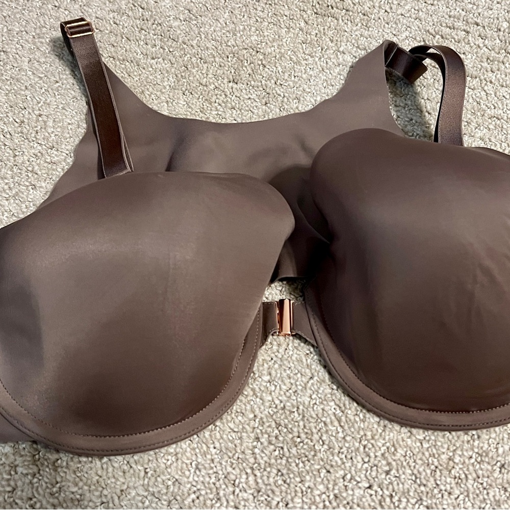 Soma Vanishing 360 Perfect Coverage Front Close Bra, Mochachino 40C